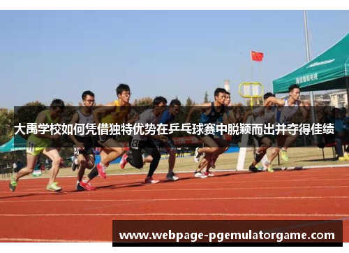 大禹学校如何凭借独特优势在乒乓球赛中脱颖而出并夺得佳绩